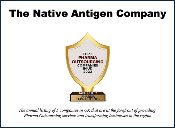 The Native Antigen Company- Top Pharma Outsourcing Award